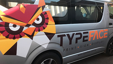 branded van