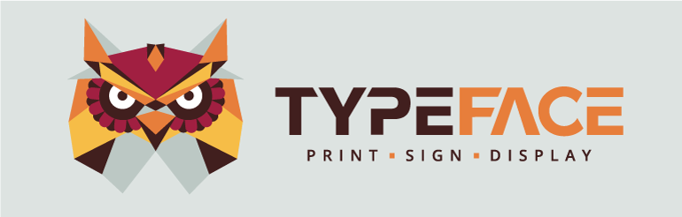 Typeface logo